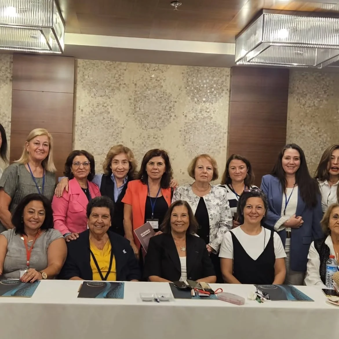 Members of the association attending the training