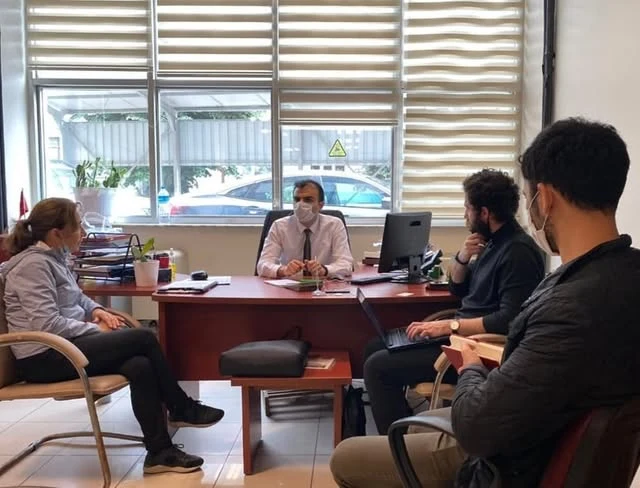 Meeting at an institution in Sakarya