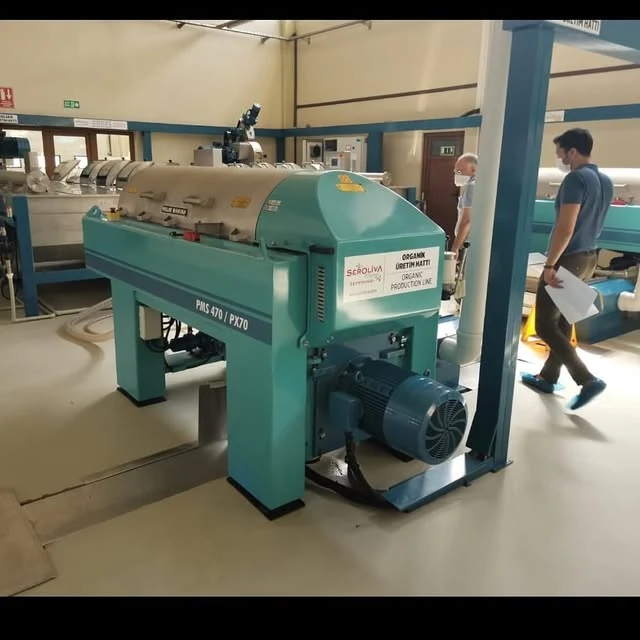 Olive oil processing line