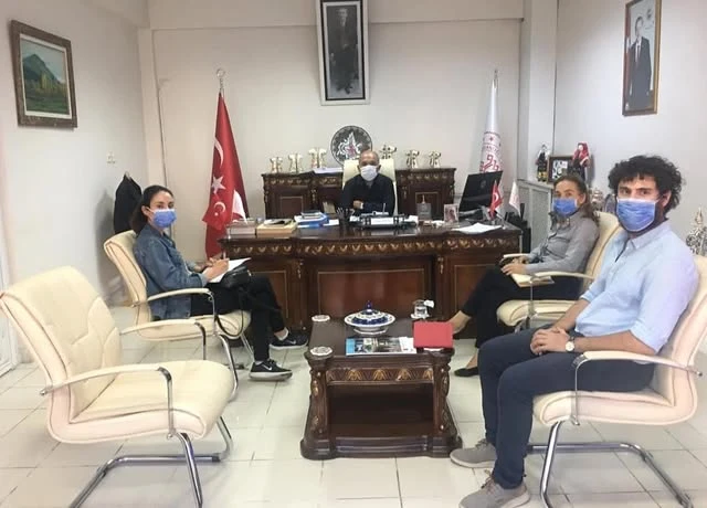 Meeting at Dumlupınar Municipality