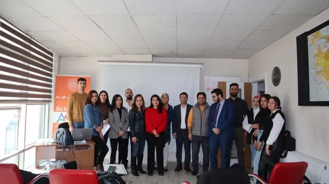Participants in the Iğdır foreign trade training