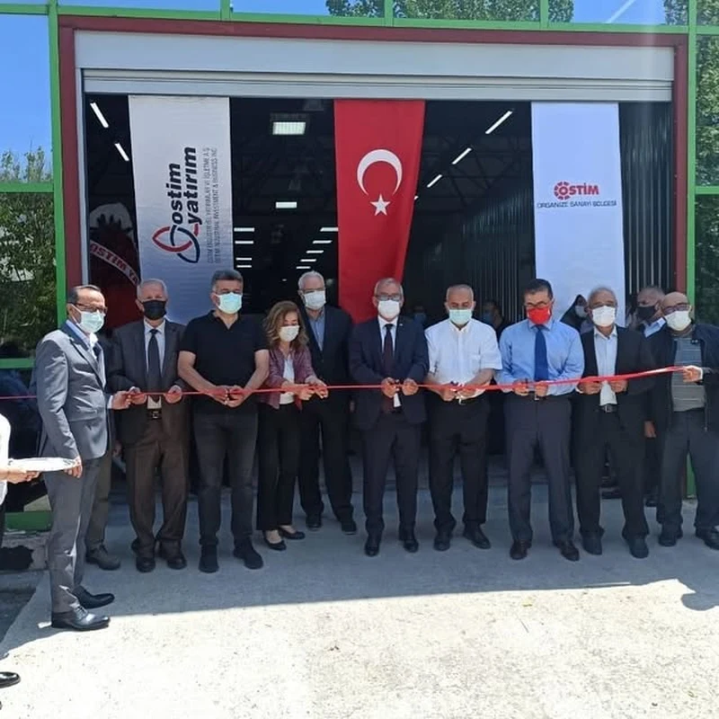 At the Opening of OSTİM Kalıp Yatırım