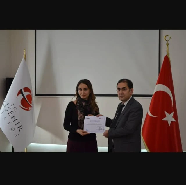 Sertifika takdimi