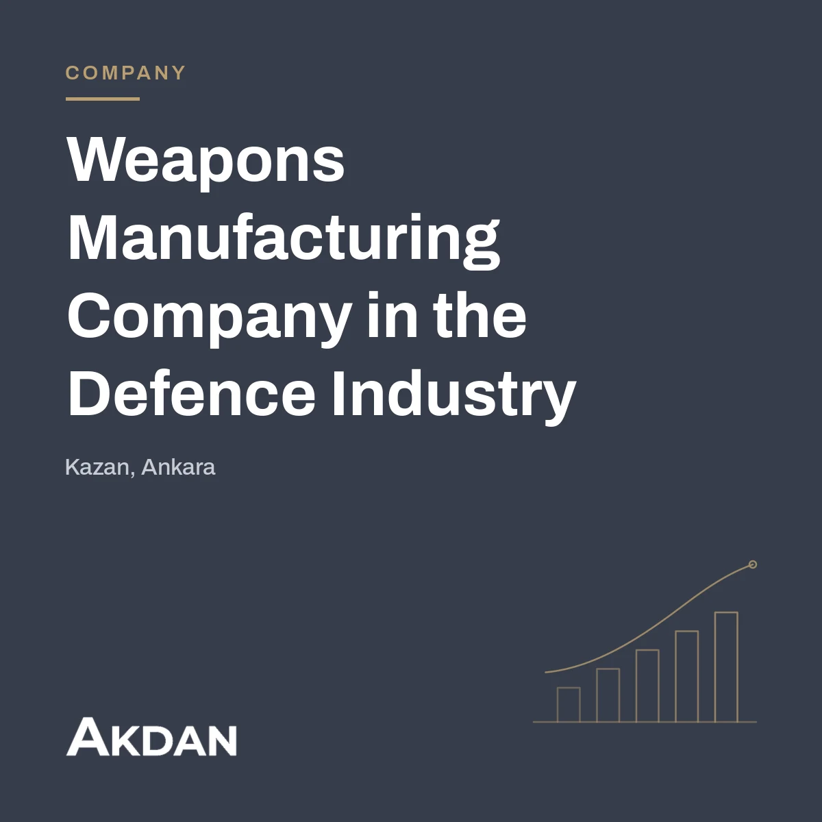 Weapons Manufacturing Company in the Defence Industry