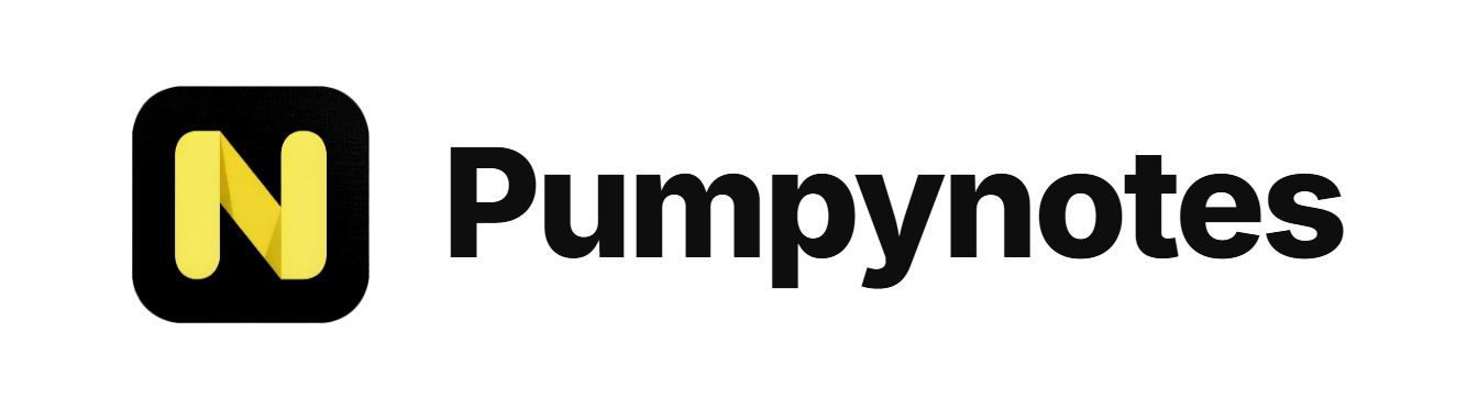Pumpynotes